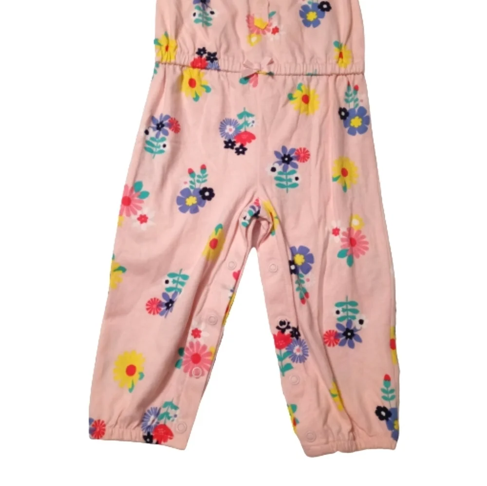 Carter's Floral Jumpsuit Sz 12 Months